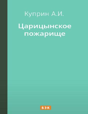 Царицынское пожарище